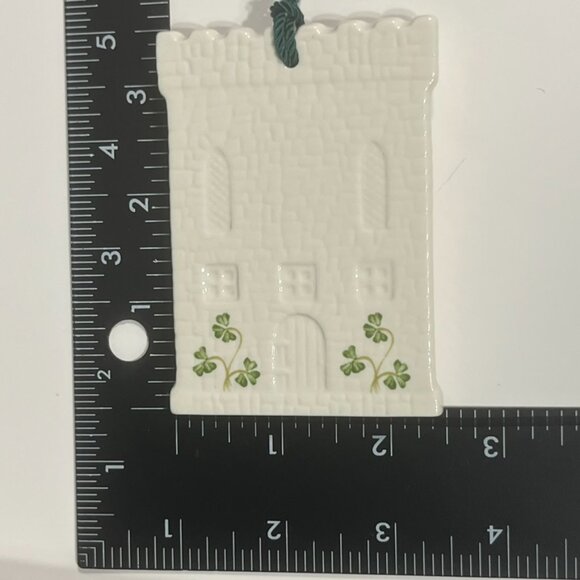 Irelands Donegal Castle by Belleek Christmas Ornamant NWT - Picture 7 of 7
